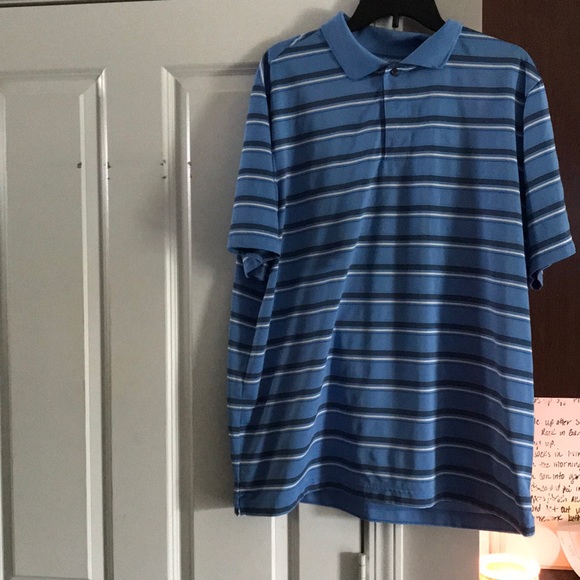 NWT CROFT /& BARROW Men/'s Cool /& Dry Sriped Polo Shirt XL